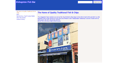 Desktop Screenshot of bishopstonfishbar.co.uk
